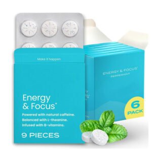 Spot Amazon TK Hot Selling Mint Flavored Coffee Chewing Gum for Energy & Focus - Buy Online