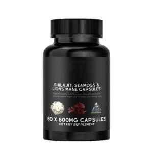 Buy Shilajit Lions Mane Capsules - Premium Quality Monkey Mushroom Supplements