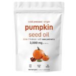 Max Strength Virgin Pumpkin Seed Oil Softgels with Saw Palmetto