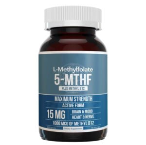 Methyl Folate Supplement 60ct | Daily Wellness Support with B12