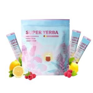 Super Yerba Mate Tea 30sticks | 2g Mate+1g Lion's Mane+Probiotics Gut-Brain Energy